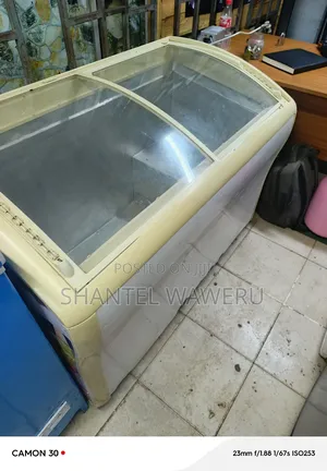 Freezer With Glass