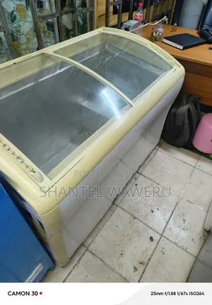 Freezer With Glass