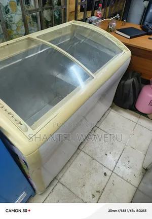 Freezer With Glass