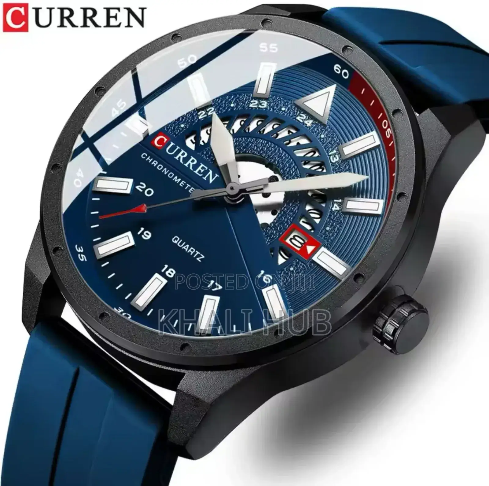 Curren Gents Watch Curren Men Watch With Rubber Straps