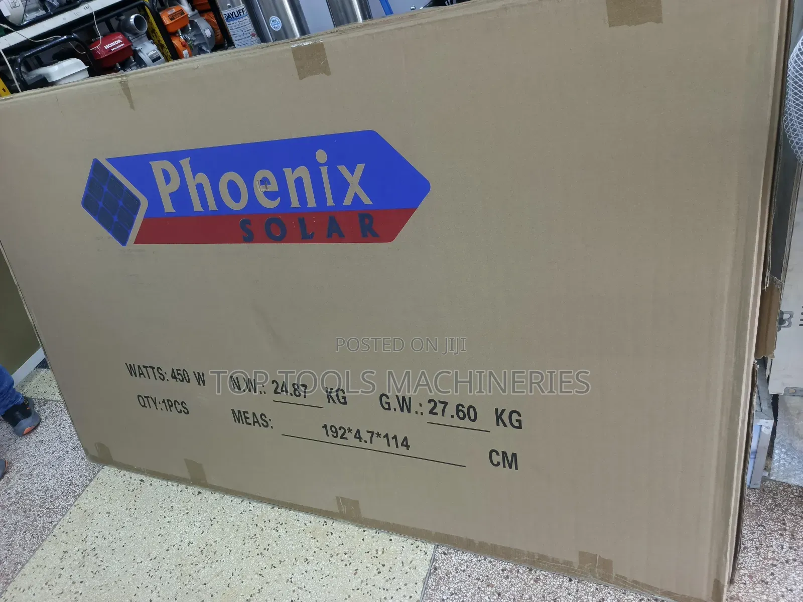 Phoenix 450watts Solar Panel Monocrystalline