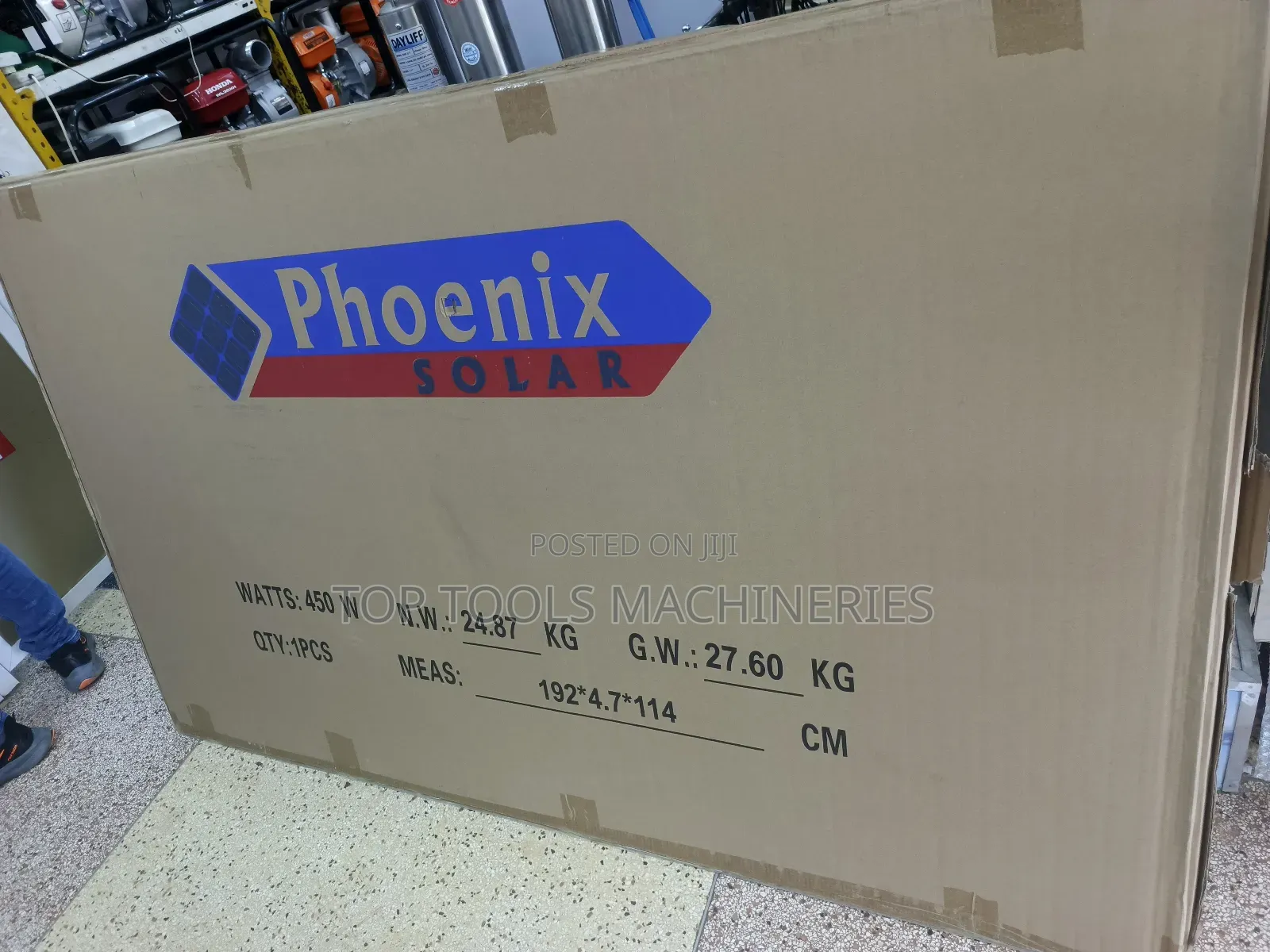 Phoenix 450watts Solar Panel Monocrystalline