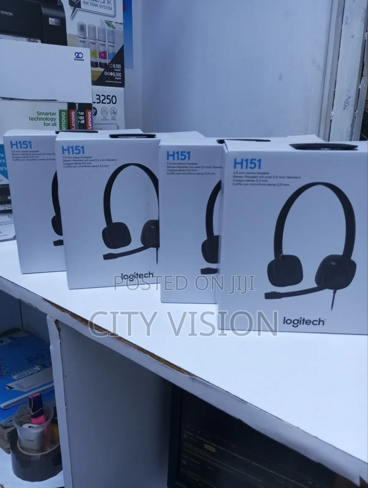 Logitech Headphones H151 Headset With Microphone