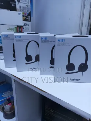 Logitech Headphones H151 Headset With Microphone