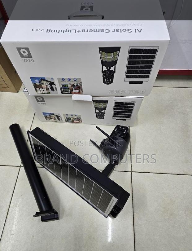 Ai 4g Solar Camera + Lighting 2 in 1 V380pro App