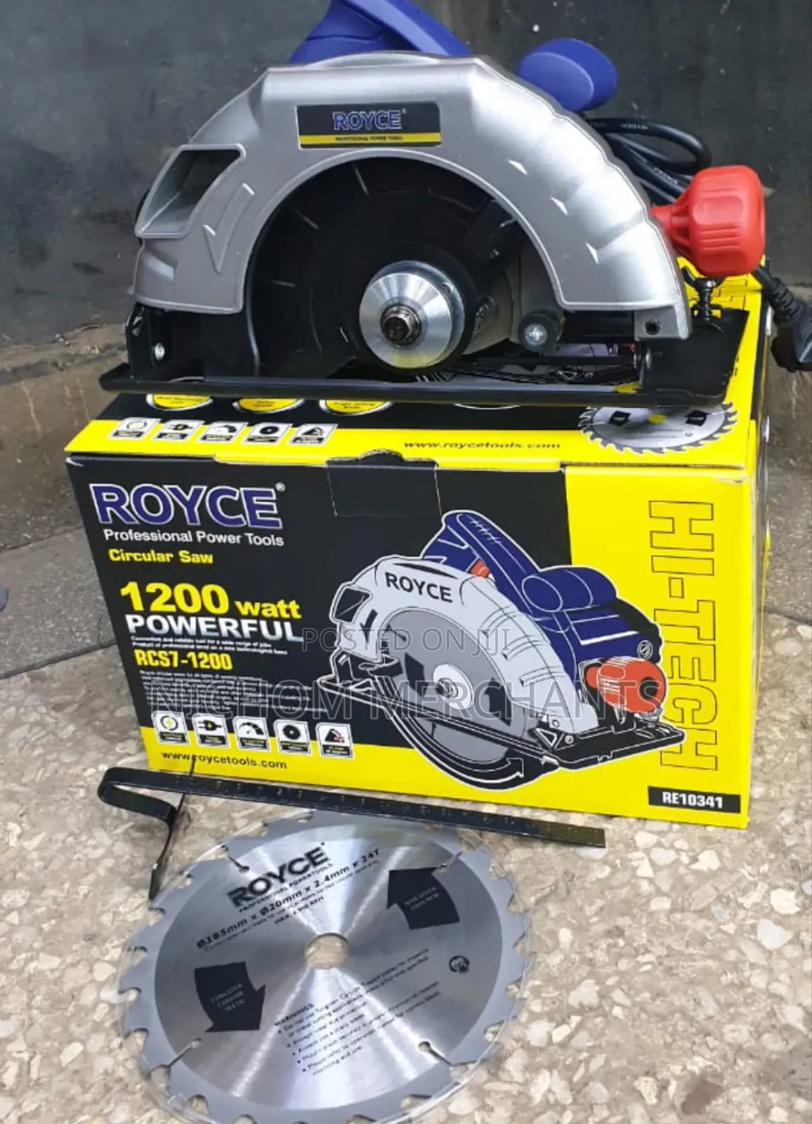 1200watts Royce 7inch Circular Saw