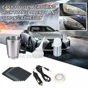 Electric Mug Car Care Detailing Headlamp Restoration Kit