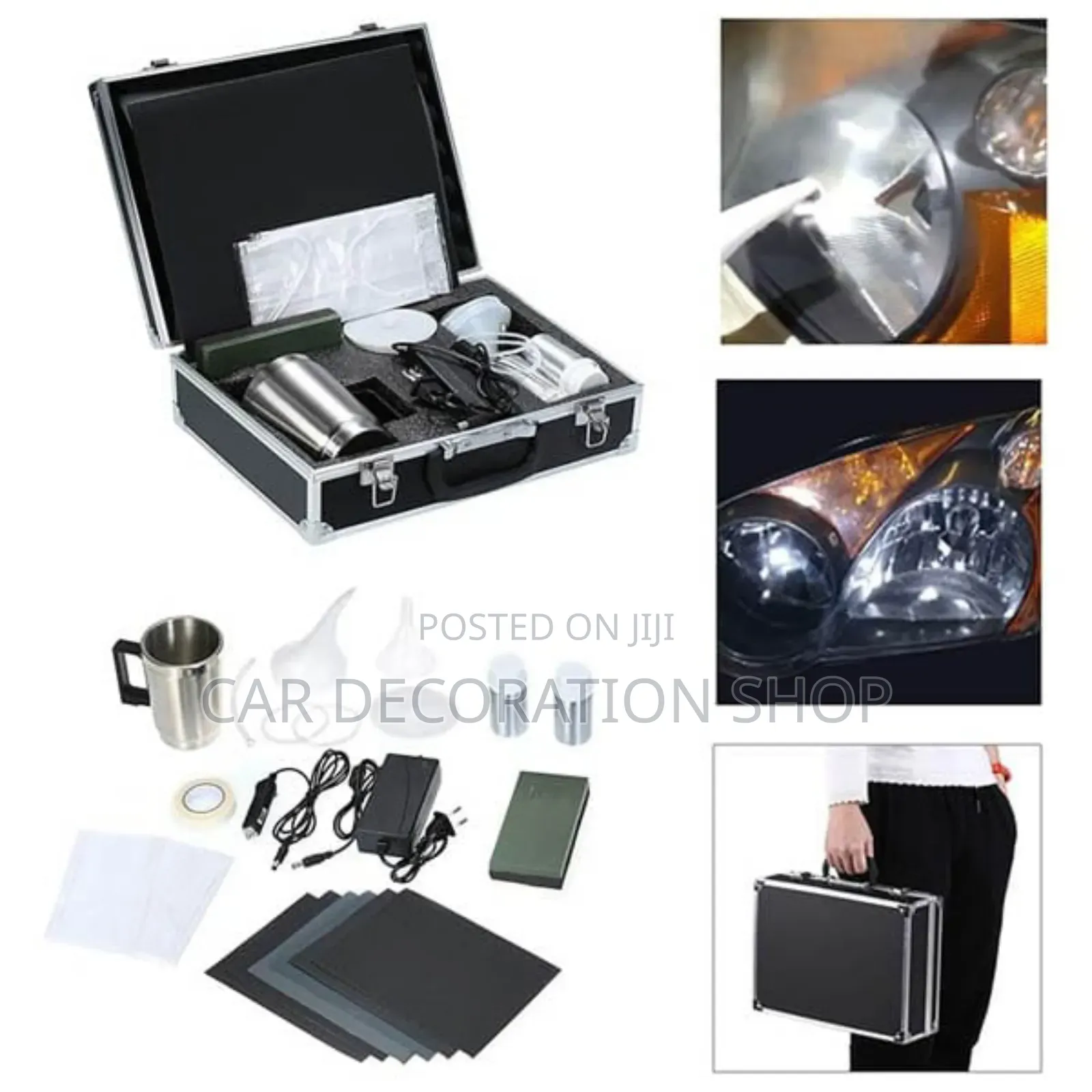 Headlight Treatment Set Repair Vapor Chemica Polymer Polish