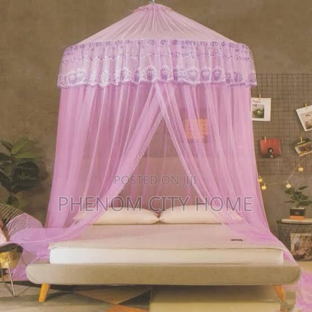 White Round Mosquito Net - thumbnail 2