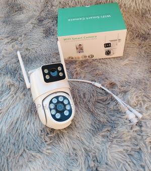 Dual Lens PTZ Wifi Camera Wifi CCTV Camera Icsee - thumbnail 2