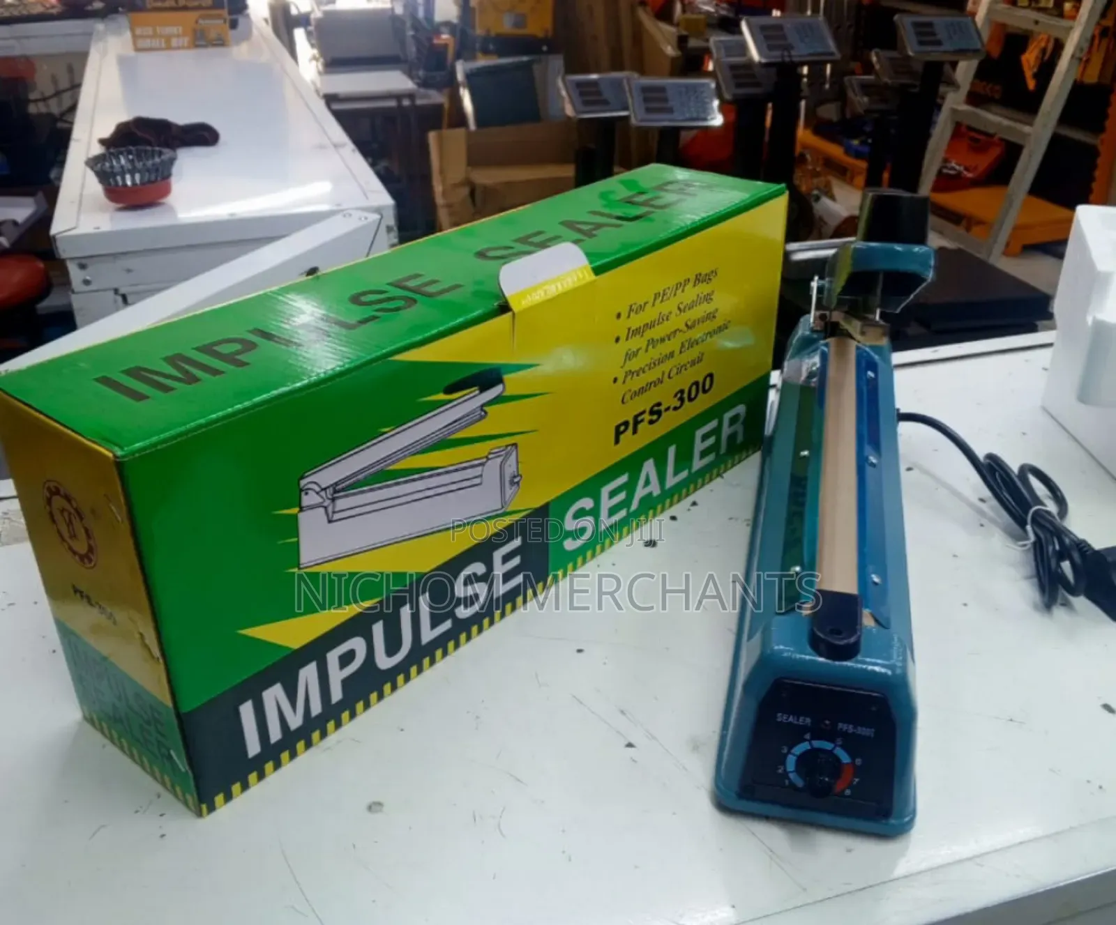 300mm Metallic Impulse Sealer/300mm Sealing Machine