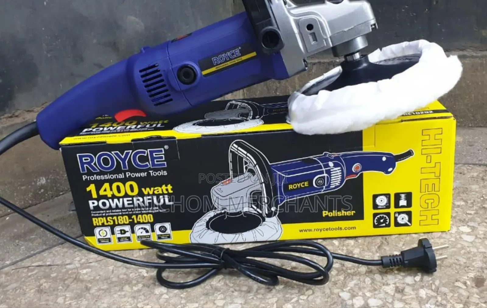 Royce 1400watts Polisher/Polishing Machine/Buffing Machine
