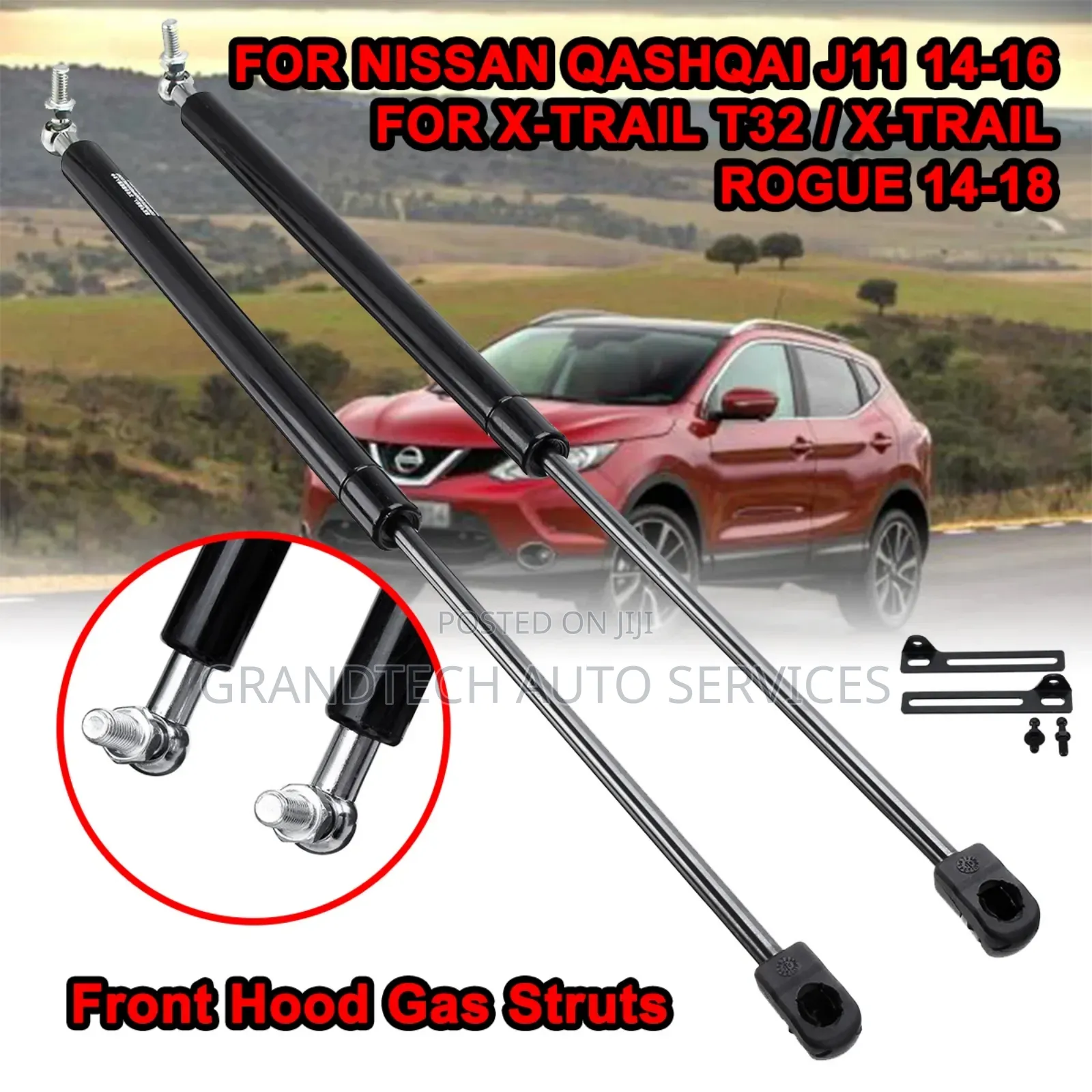 Nissan X-Trail T32 Rear Boot Shocks