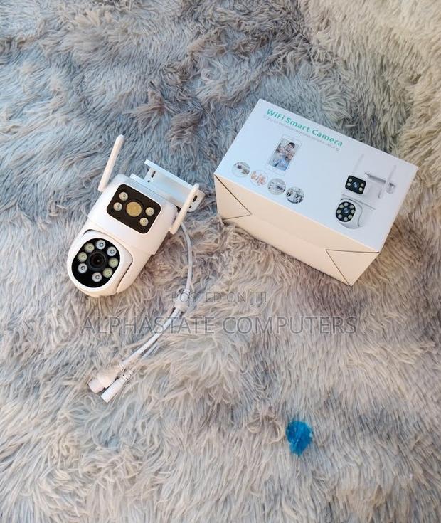 Wifi Dual Lens Camera Powered Icsee Camera PTZ - main view
