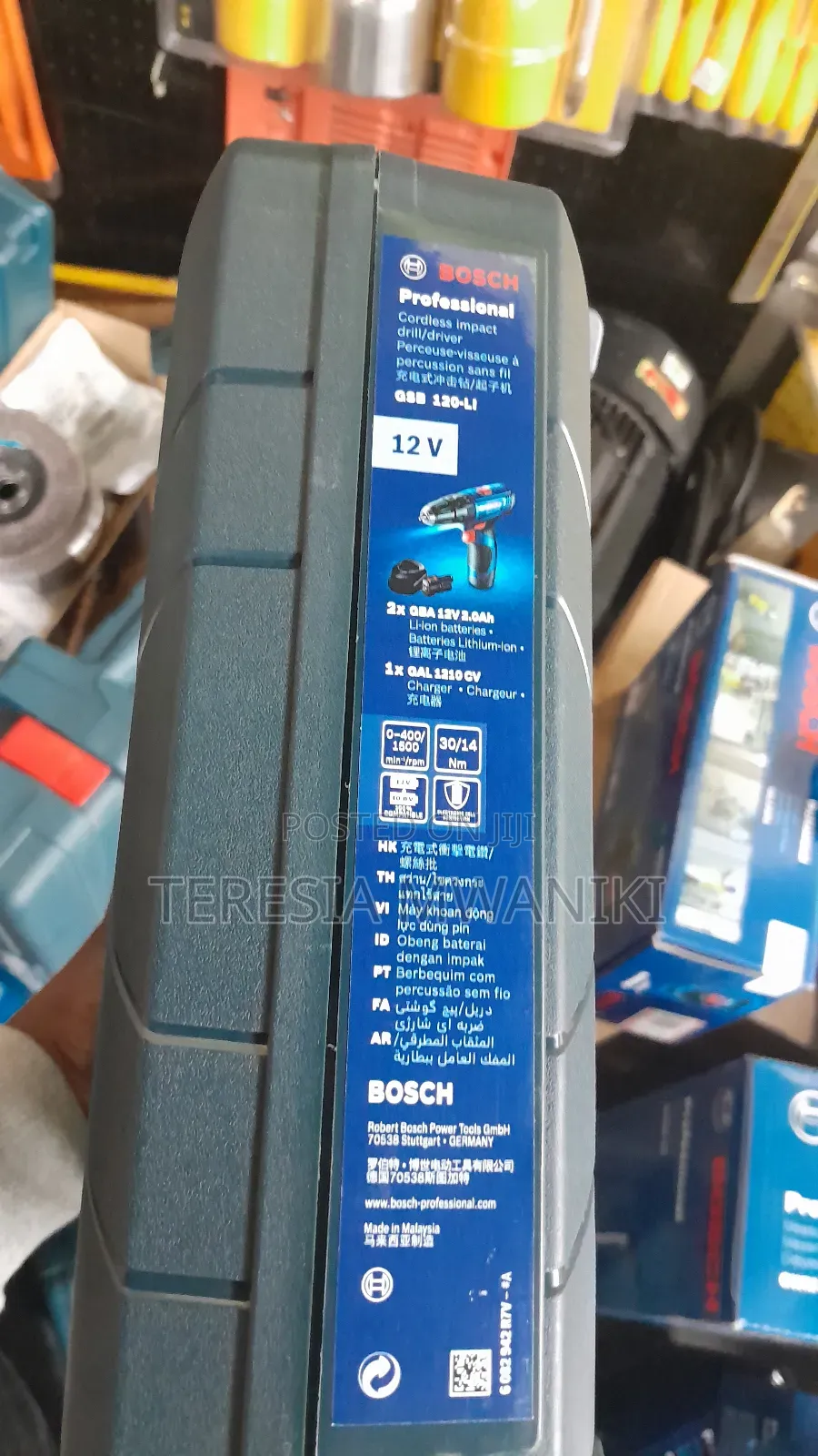 Bosch  Cordless Drill Gsb 120- Li