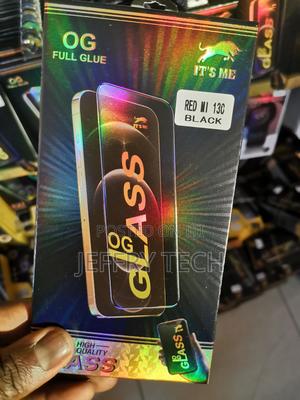 Ajbita Privacy Screen Protector for Redmi 13c Tempered Glass - thumbnail 2