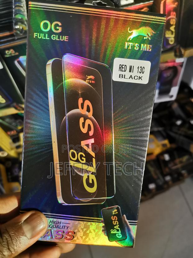 Ajbita Privacy Screen Protector for Redmi 13c Tempered Glass - main view