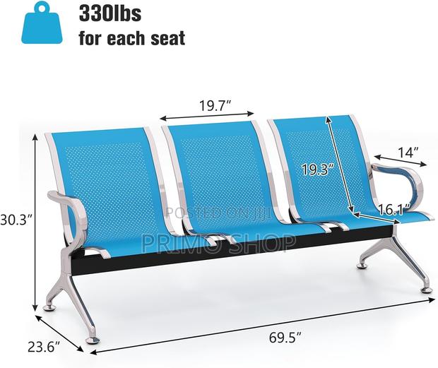 Reception Bench; 3 Seater Exquisite Reception Bench - thumbnail 3
