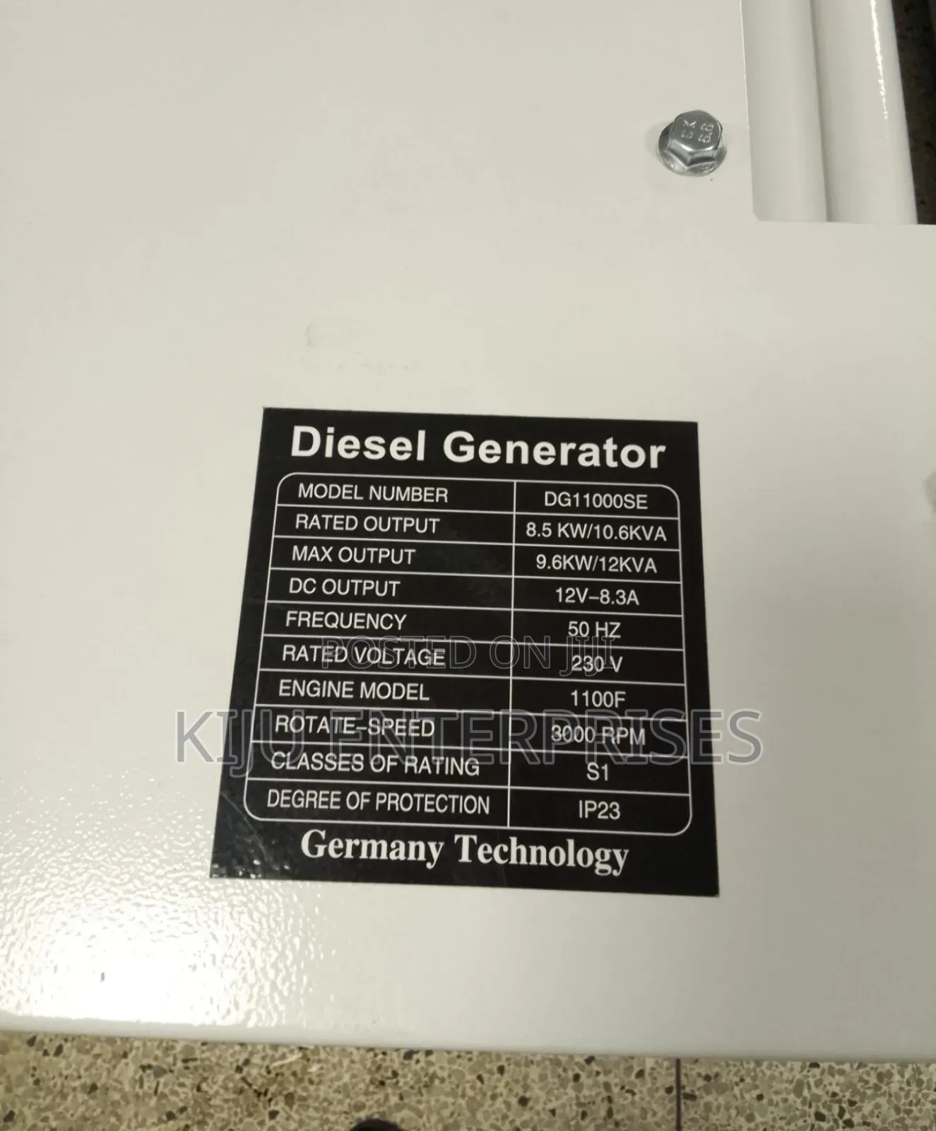 Generator 12kva Diesel Driven Silent