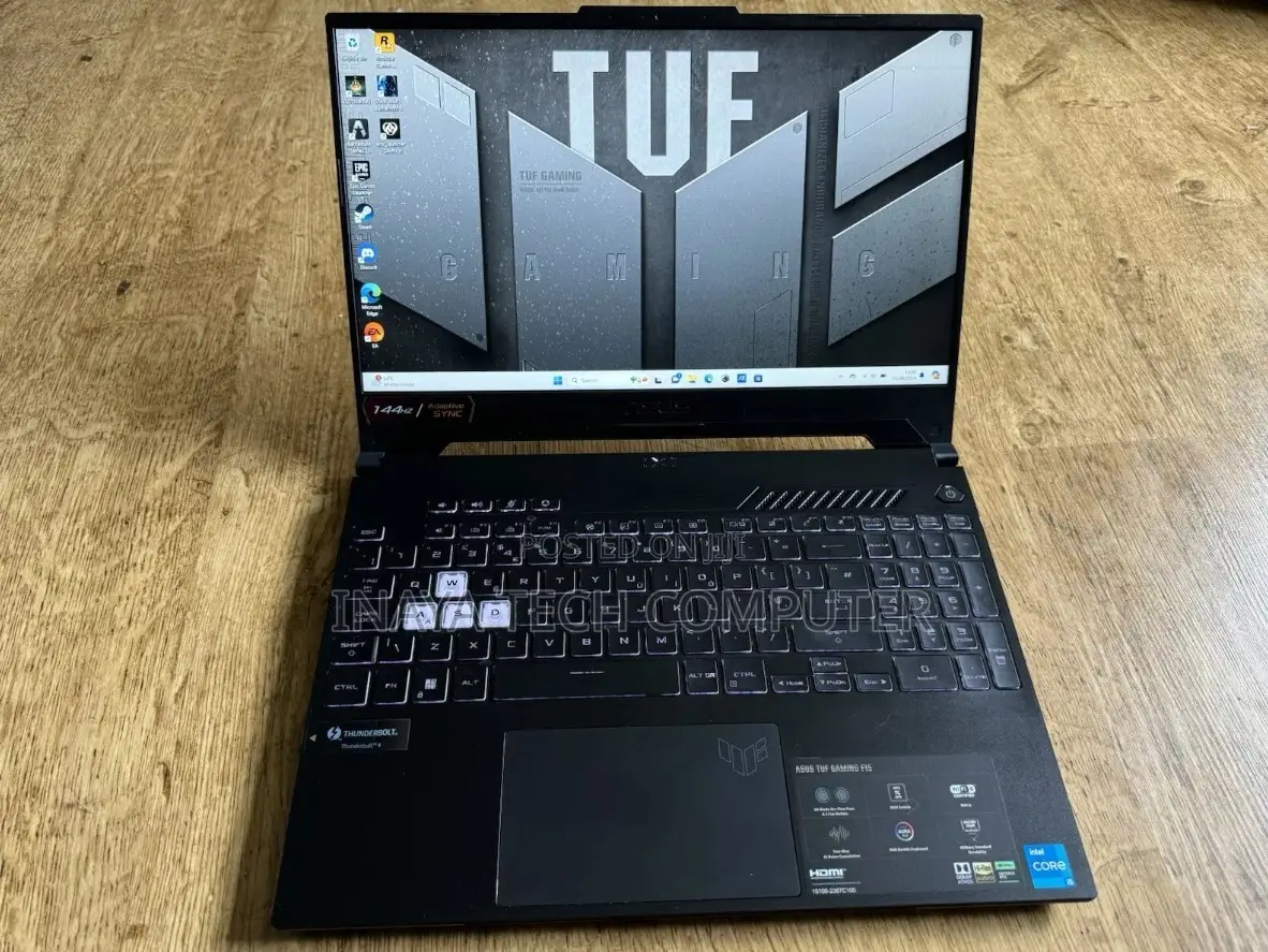 New Laptop Asus TUF Gaming FX504 16GB Intel Core I7 SSD 1T