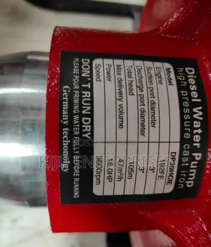 Girasol Water Pump Diesel Engine Available