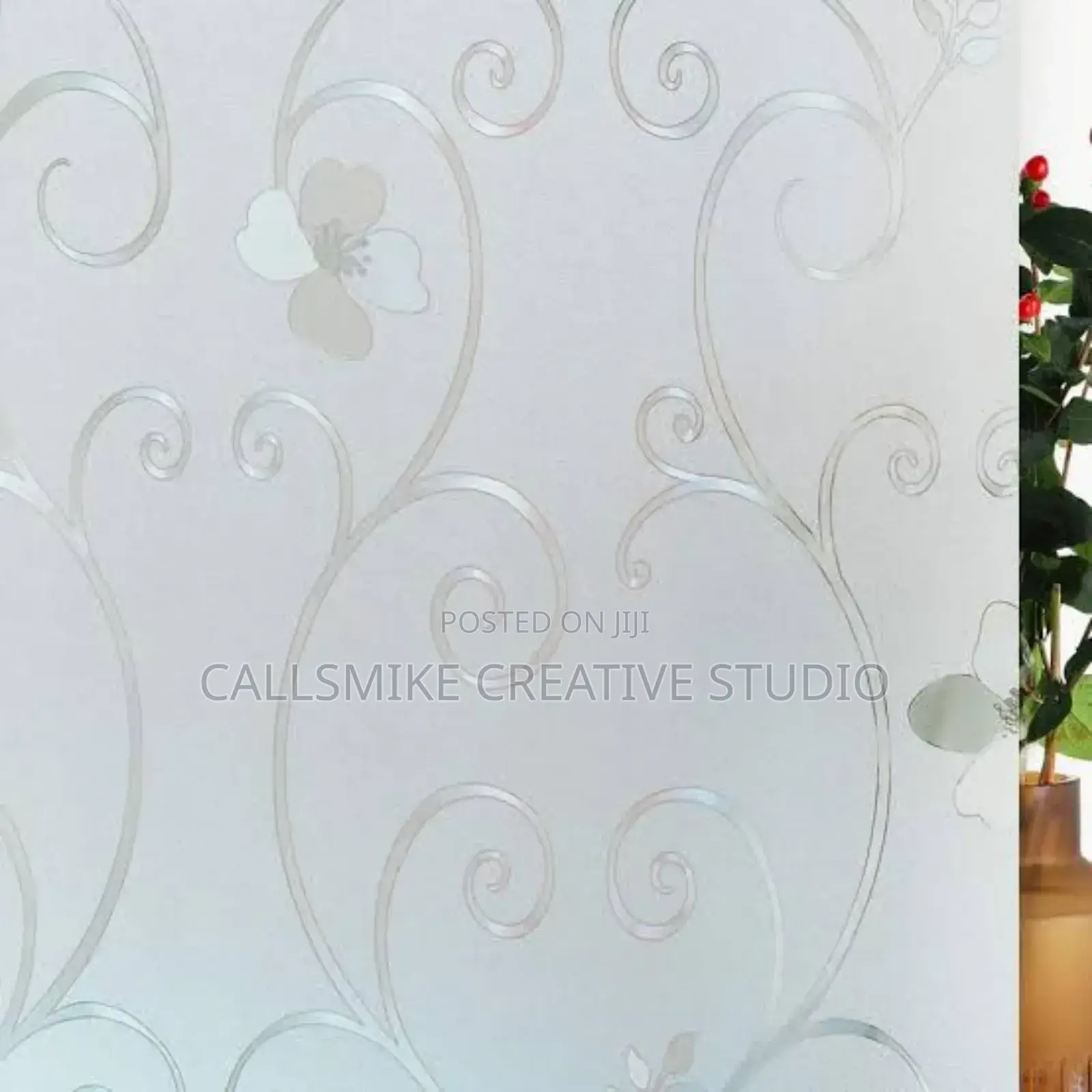 PVC Frosted Film Installation