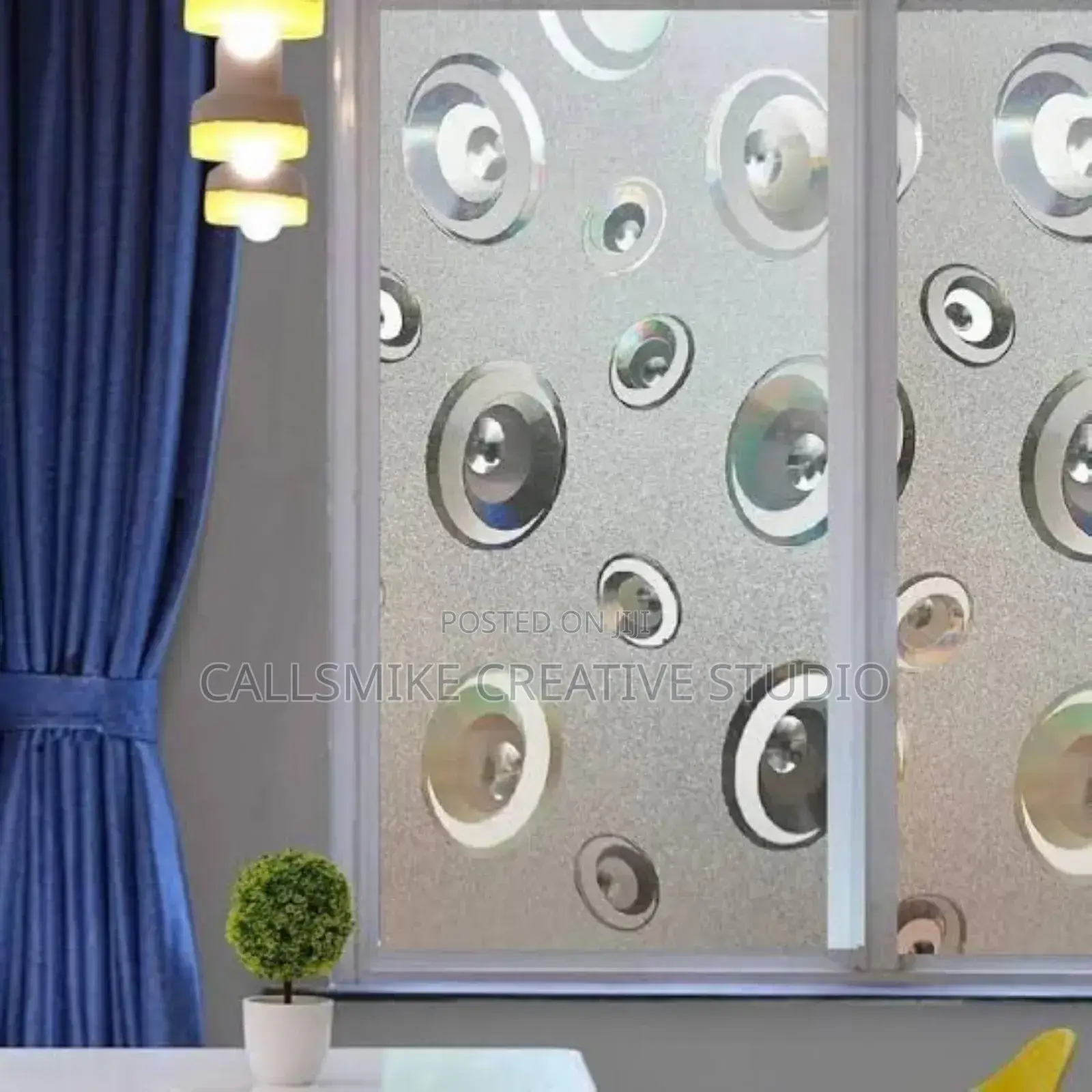 PVC Frosted Film Installation