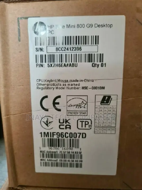 New Desktop Computer HP EliteDesk 800 16GB Intel Core I7 SSD 512GB
