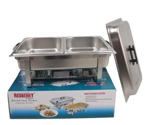 Redberry 9l Chaffing Dish With Double Partition - thumbnail 2