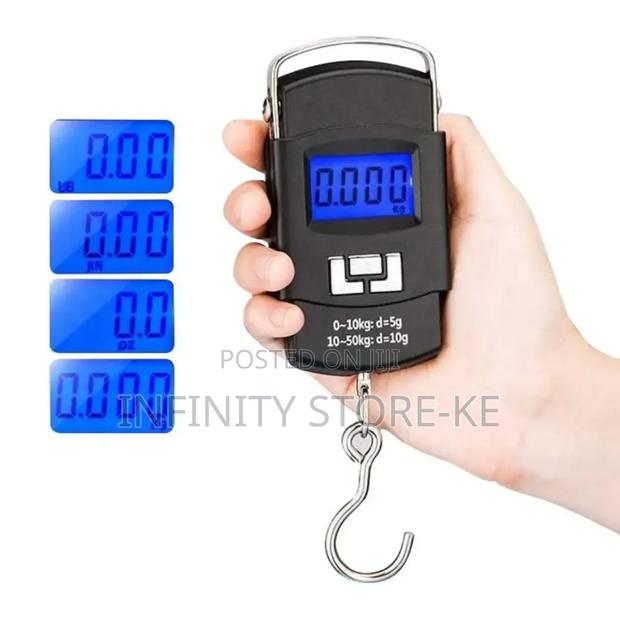 50kg Portable Hanging Hook Weight Scale - thumbnail 3
