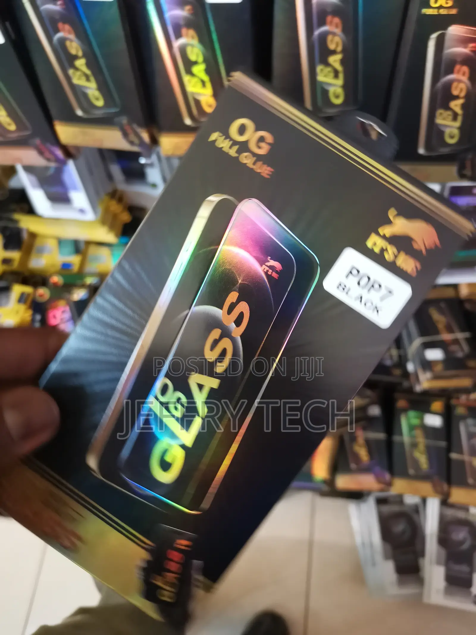 Glassverse Privacy Tempered Glass for Tecno Pop 7