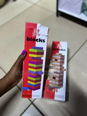 54pieces Jenga Blocks Games at 900