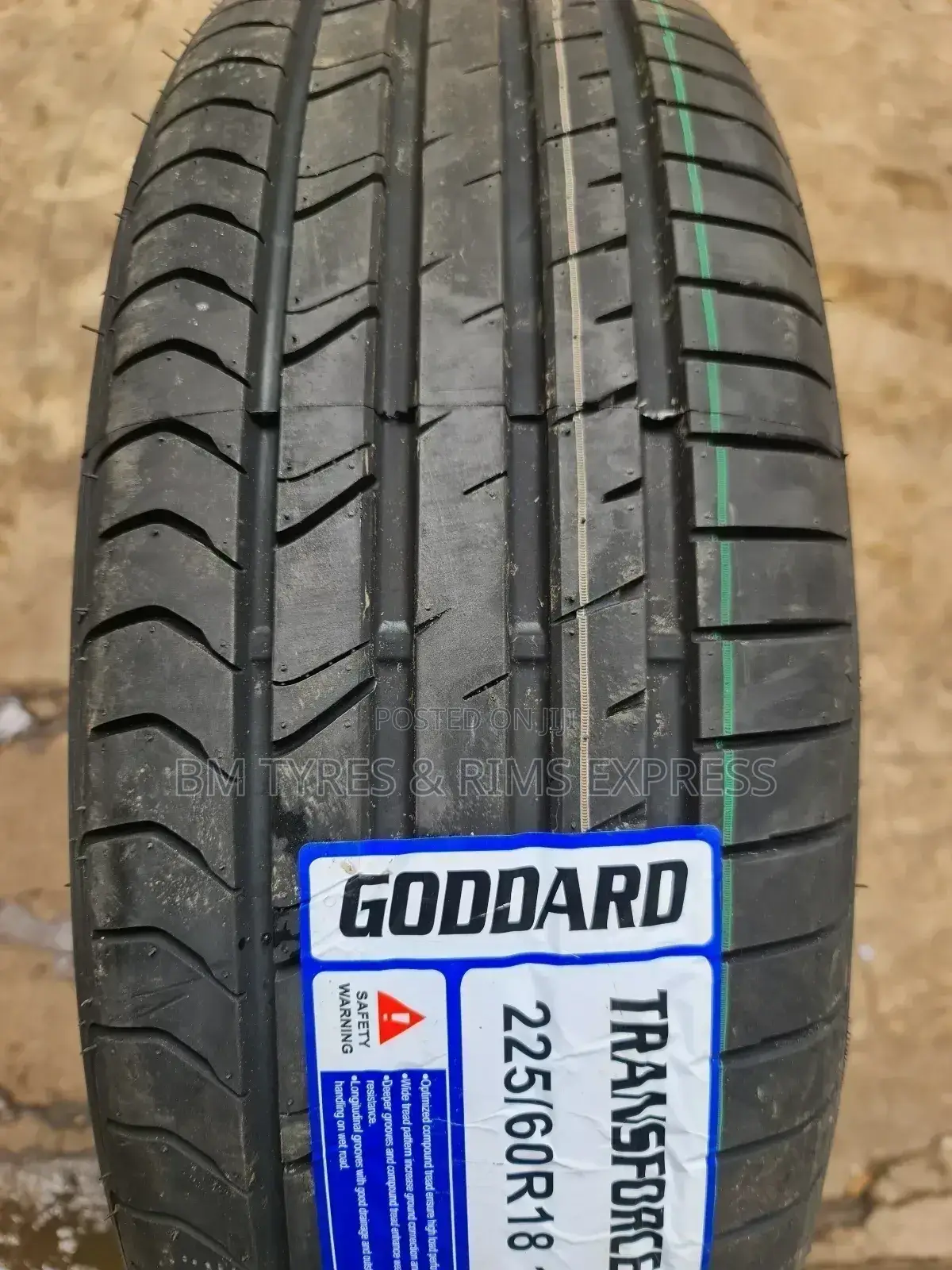 225 /60 R18 Goddard Tyres (Highway)