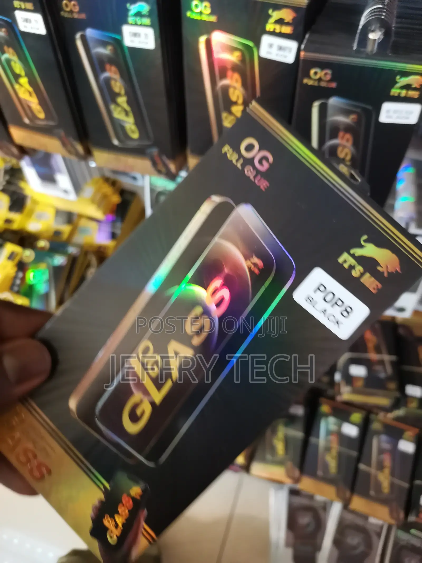Viyan Glass Privacy Screen Protector for Tecno Pop 8