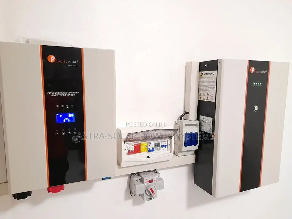 7.5kva Off-Grid Solar System With 7.2kwh Battery Backup