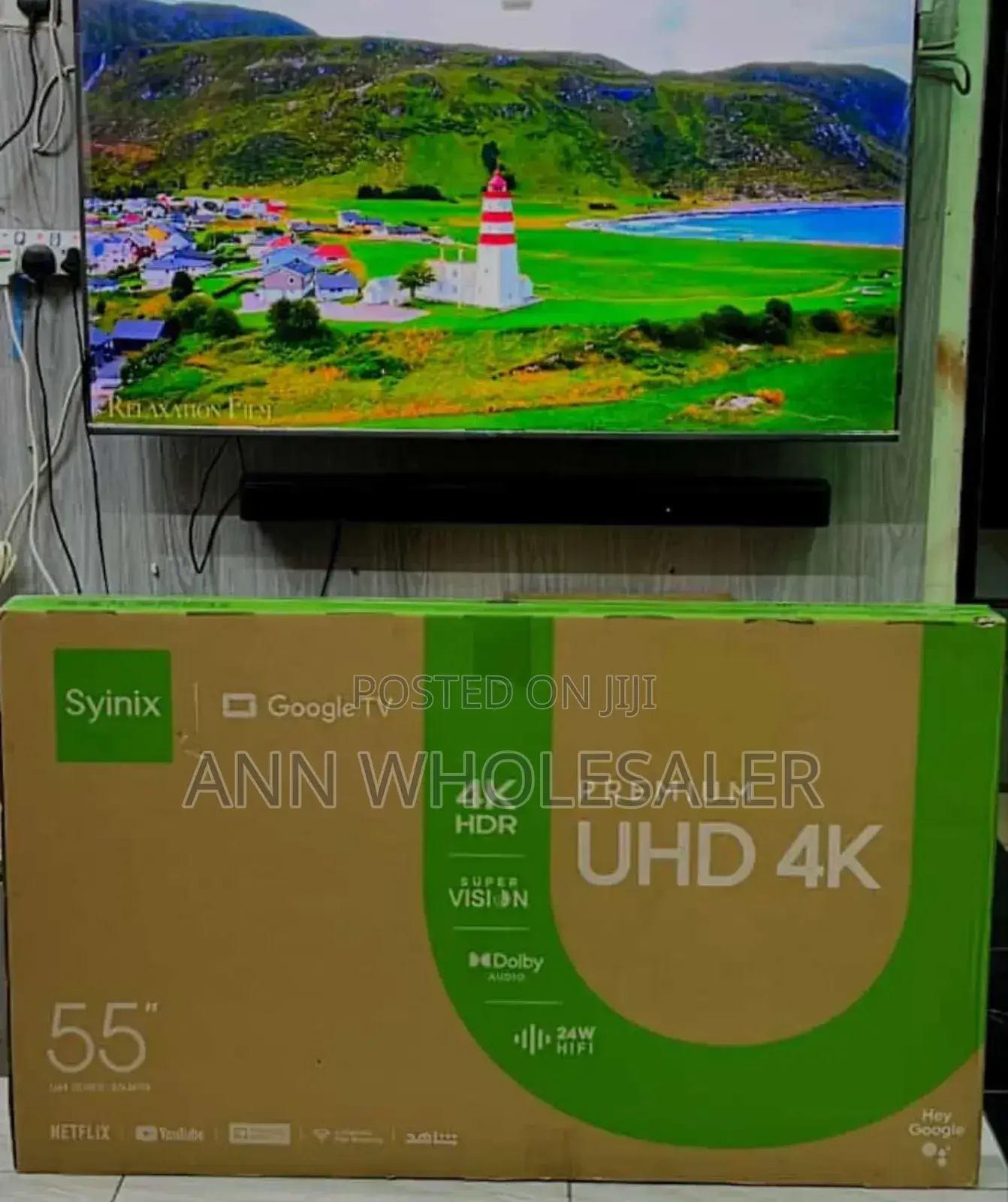 Syinix 55 Uhd4k Google Tv