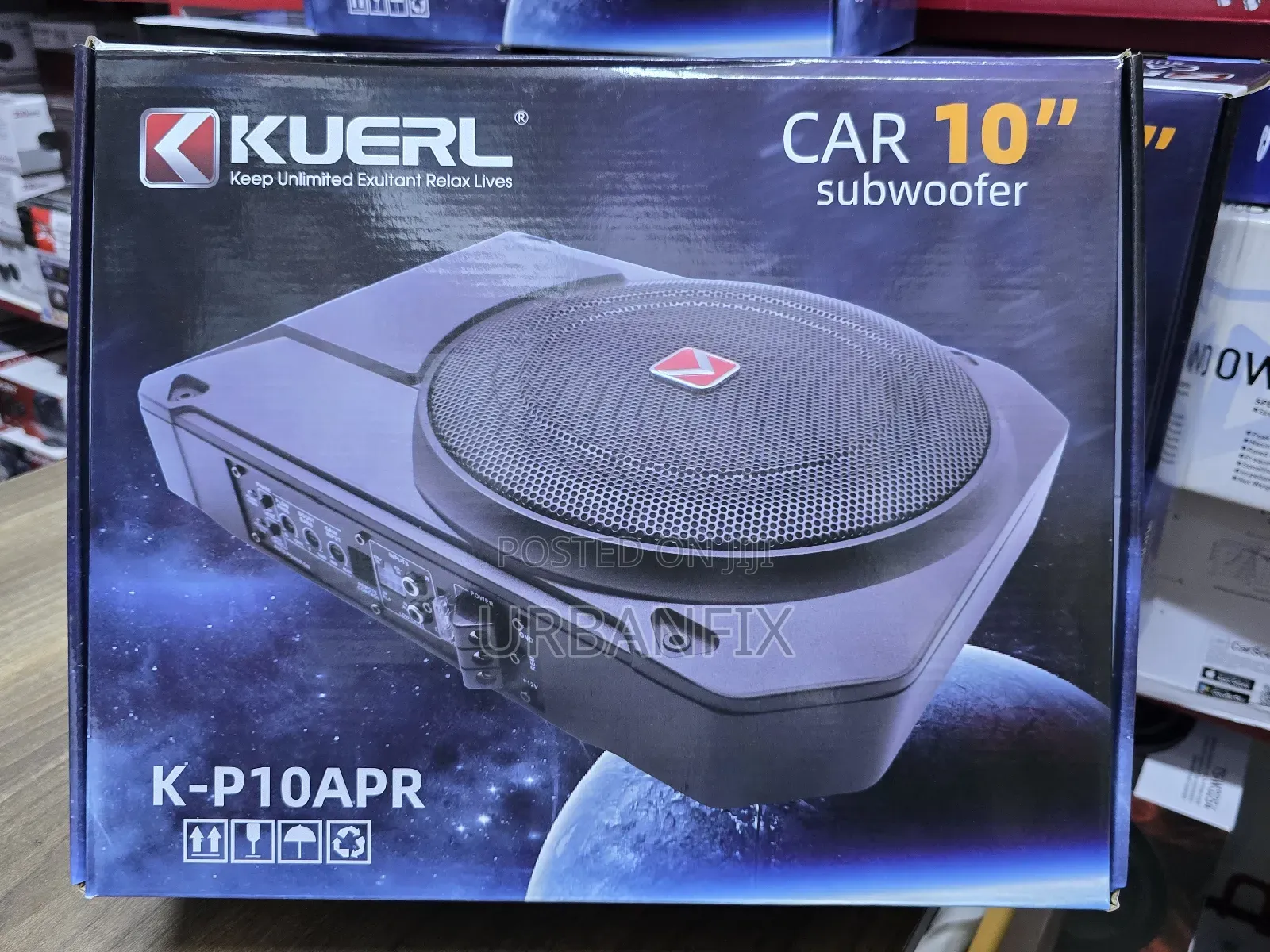 Kuerl 10 Inch 800watts Bass Underseat Subwoofers on Offer!!