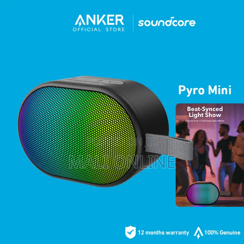 Soundcore Pyro Mini Bluetooth Speaker