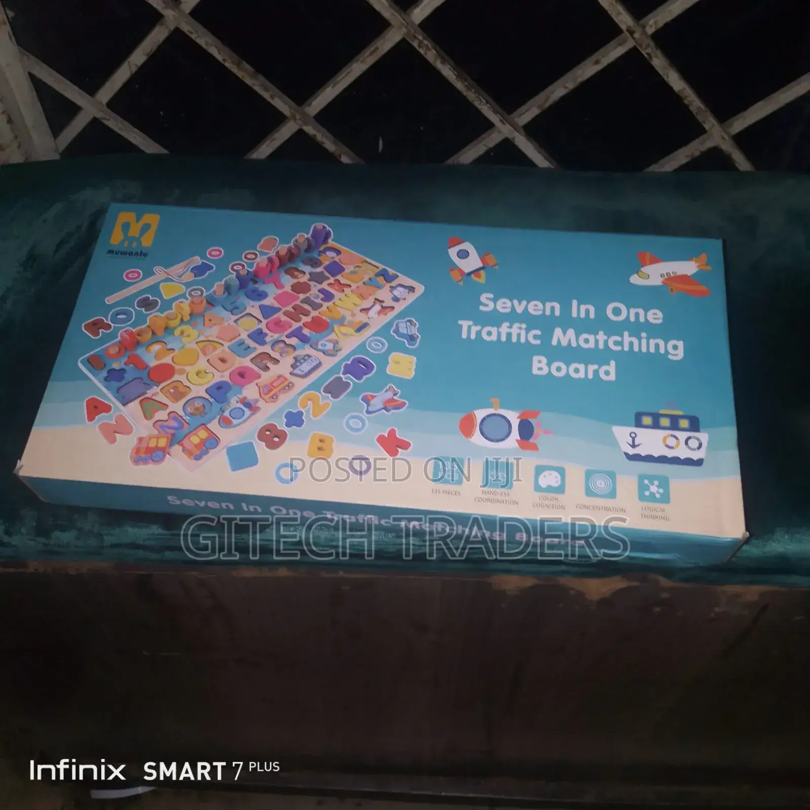 Traffic Matching Board Seven in One