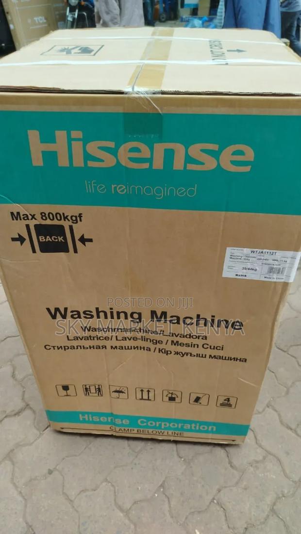 Hisense 11kg Wtja1102t Top Load Washing Machine - thumbnail 4