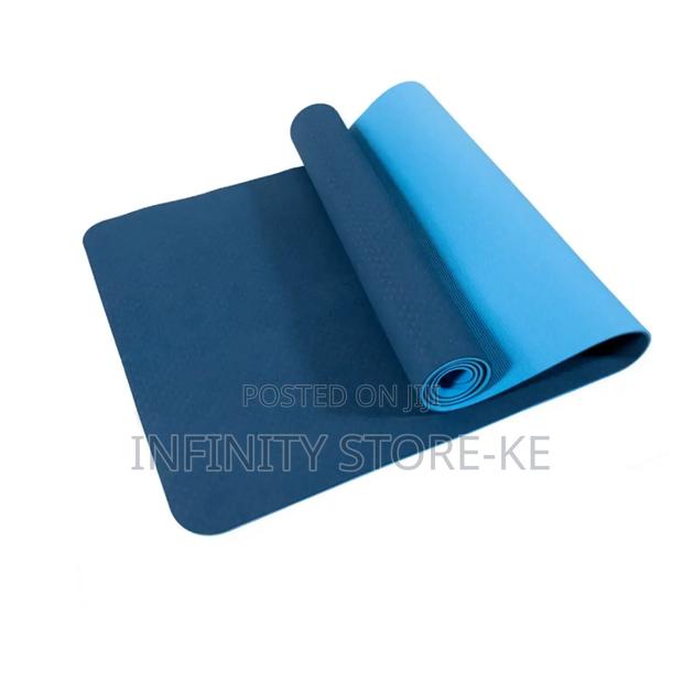 Double-Sided Yoga Mat 8mm – Non-Slip Comfort in Style - thumbnail 2