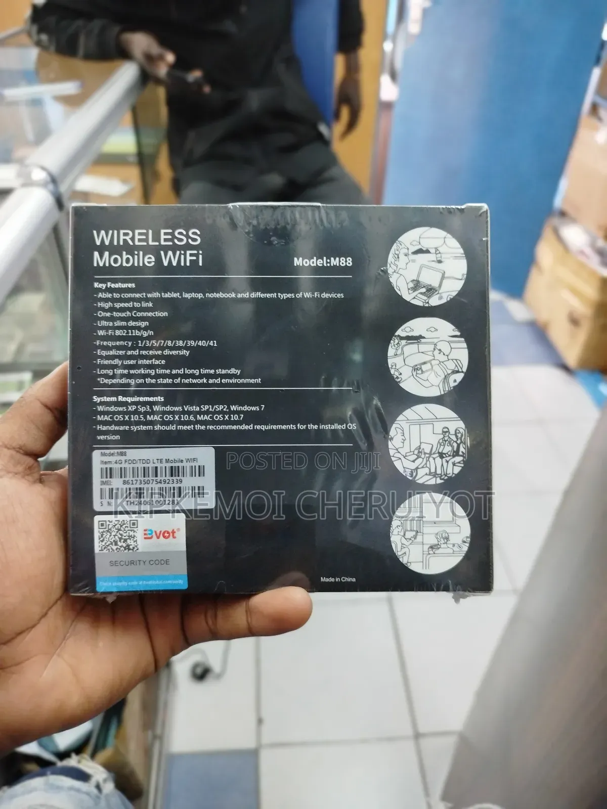 Bvot Wireless Mobile Wifi- M88