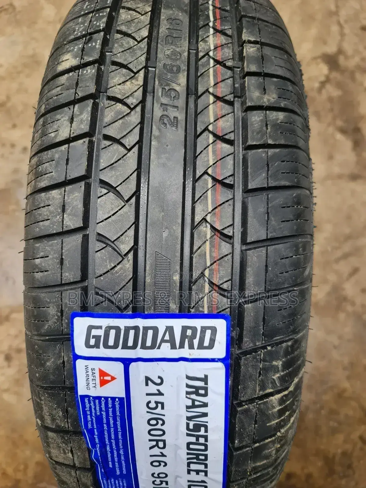 215 /60 R16 Goddard Tyres (New Technology)