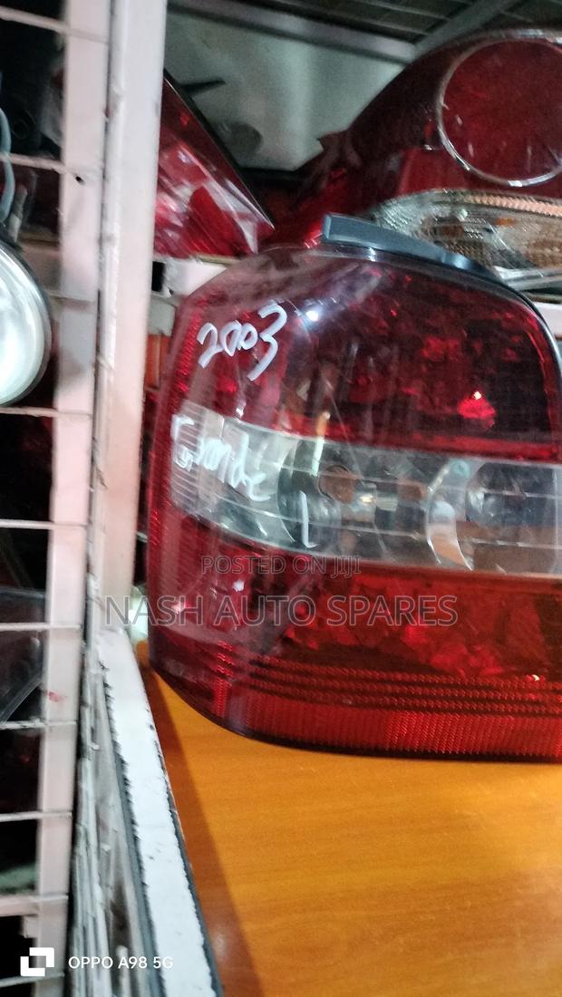 Toyota Kluger Backlight