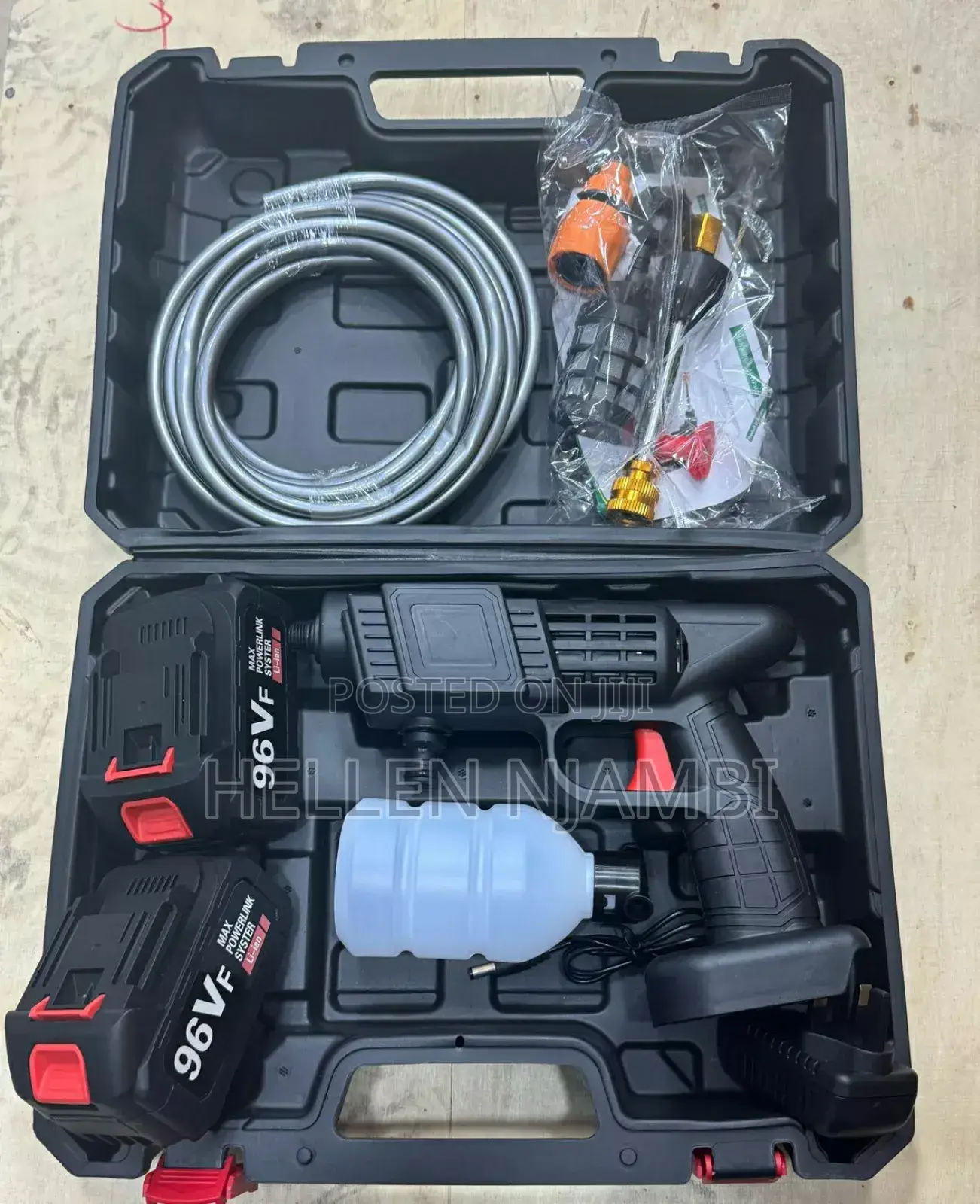 Wireless Car Wash Spray Gun Machine 96v