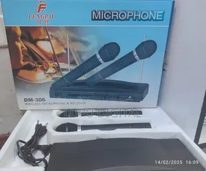Dm-306 Wireless Microphone and Receiver Available Now