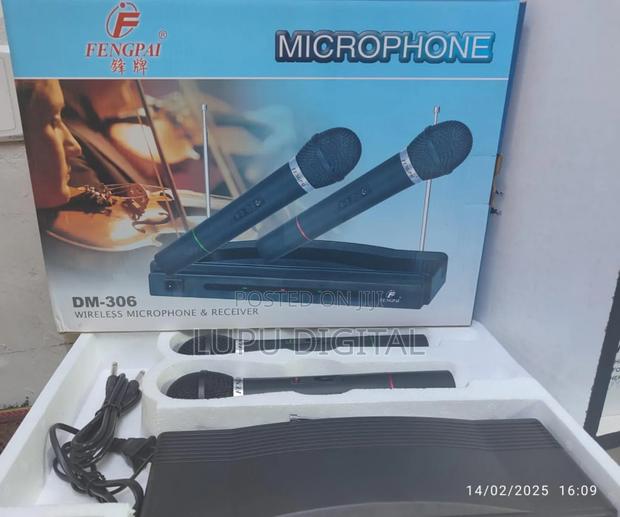 Dm-306 Wireless Microphone and Receiver Available Now - thumbnail 2