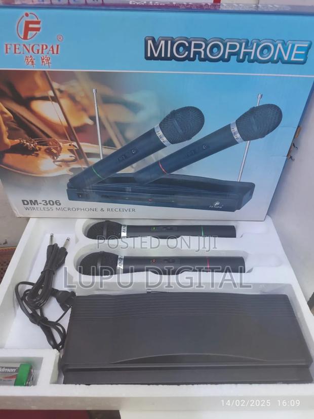 Dm-306 Wireless Microphone and Receiver Available Now - thumbnail 6