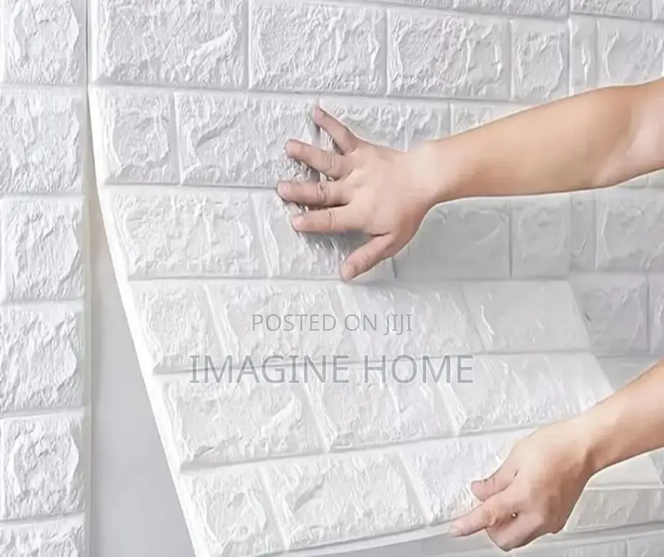 White 3d Foam Wall Panels