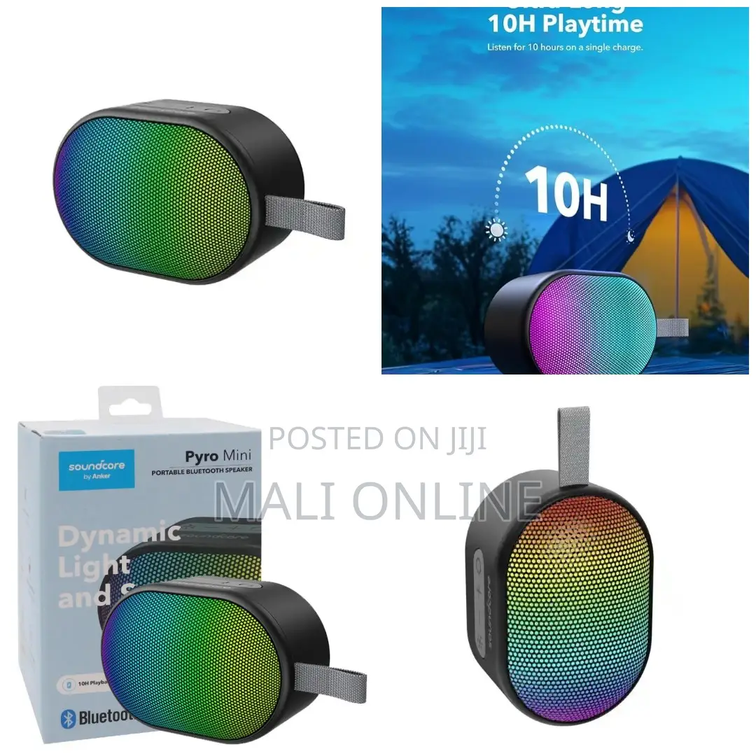 Anker Soundcore Pyro Mini Portable Bluetooth Speaker
